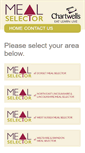 Mobile Screenshot of mealselector.co.uk